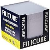 Bloco Para Recado Flicube 86x86x80 85g 700f Branco - Caixa Com 1 Unidade, Filiperson, 00771, Multicolor
