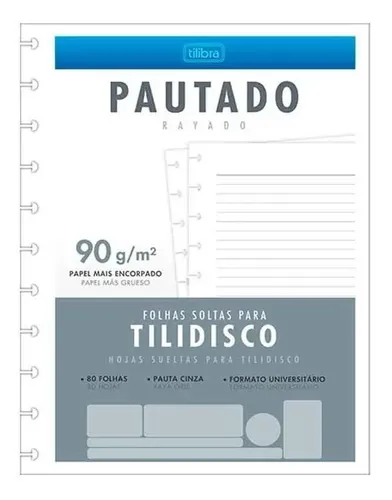 Bloco Refil De Caderno