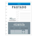 Bloco Refil De Caderno Tilidisco 90g Tilibra 80 Folhas