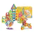 Blocos De Construção Magnéticos Brastoy Brinquedos 120peças