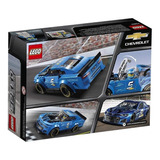 Blocos De Montar Legospeed Champions Chevrolet Camaro Zl1 Race Car 198 Peças Em Caixa
