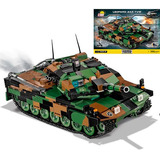 Blocos De Montar Tanque Alemão Leopard 2a5 Cobi 945 Pçs