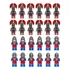 Blocos De Soldado Medieval Romano Antigo Em Miniconstrução