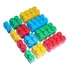 Blocos Gigantes Para Montar 50 Pçs-combo 2 Kits Total 100 Pç