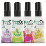 Bloqueador De Odores Sanitários   Freecô Pack 4 Fragrâncias Fragrância Sortida