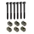 Bloquinho P/ Ponte Floyd Rose C/ 6 Unid +6 Paraf. Saddles