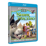 Blu-ray 3d Shrek Terceiro - Fox Filmes - Infantil 92 Minutos