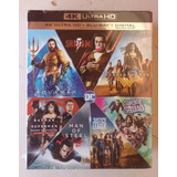 Blu Ray 4k Ultra Hd Coleção Dc - 7 Filmes. Lacrado