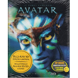 Blu-ray Avatar 3d + 2d + Dvd Edição Limitada Com Luva - Novo