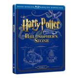 Blu-ray Harry Potter E A Pedra Filosofal - Steelbook - Duplo