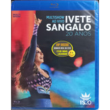 Blu Ray Ivete Sangalo 20 Anos Multishow - Original Lacrado!