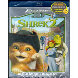Blu-ray Shrek 2 3d Duplo - Original Novo Lacrado Raro!