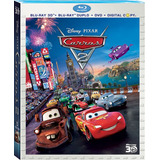 Bluray Carros 2 - 5 Discos - 3d + 2d + Dvd + Cópia Digital