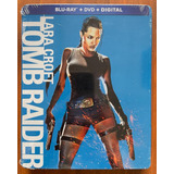 Bluray Steelbook Lara Croft Tomb Raider - Jolie - Lacrado