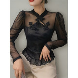 Blusa Camisa Feminina