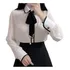 Blusa/ Camisa Social Linda Luxurs Laço Chiffon Sunday Days