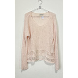 Blusa Abercrombie Trico Rosa