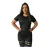 Blusa Academia Feminina Tapa Bumbum Roupa Fitness Dry Fit 