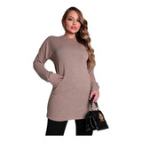 Blusa Alongada Feminina Veste