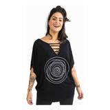Blusa Alongada Sob Leg