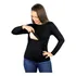 Blusa Amamentação Manga Longa Premium Roupa Gestante Grávida