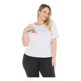 Blusa Amamentacao Plus Size
