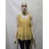 Blusa Amarela Florida Hering Tam P Forrada Usado Bom Estado
