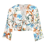 Blusa Amarração Branca - Aeropostale 