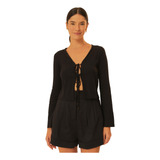 Blusa Amarracao Rib Farm