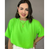 Blusa Ampla Feminina Manga