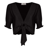 Blusa Argola Com Amarracao