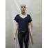 Blusa  Azul Tam P Com Pedrarias Usado Bom Estado