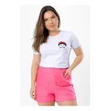 Blusa Baby Look Feminina