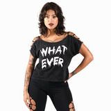 Blusa Baby Look Marmorizada