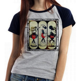 Blusa Baby Look Mickey