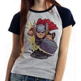 Blusa Baby Look Thor