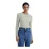 Blusa Básica Feminina Manga Longa Em Algodão - Hering - 02qy