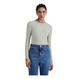 Blusa Basica Feminina Manga
