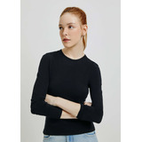 Blusa Basica Feminina Manga
