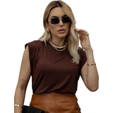 Blusa Basica Feminina Musclee