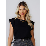 Blusa Basica Feminina Musclee
