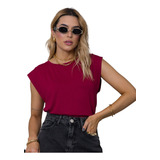 Blusa Basica Feminina Musclee