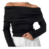 Blusa Basica Feminina Ombro