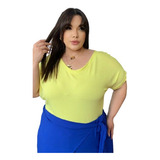 Blusa Basica Feminina Plus