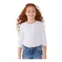 Blusa Básica Infantil Menina Manga Longa (6326 X)