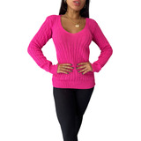 Blusa Basica Trico Gola