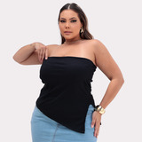 Blusa Bata Assimetrica Feminina