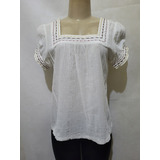 Blusa Bata Branca Vitoria