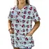 Blusa Bata Camisa Scrub Pijama Hospitalar Cirúrgico Minnie