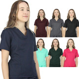 Blusa Bata Camisa Scrub